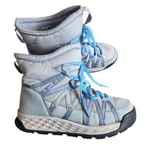 New Balance Fresh Foam Light Blue Winter Boots 10.5